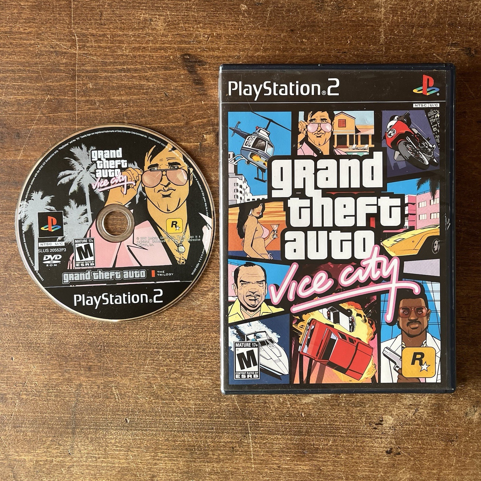 Grand Theft Auto San Andreas Sony Playstation 2 PS2 No Manual