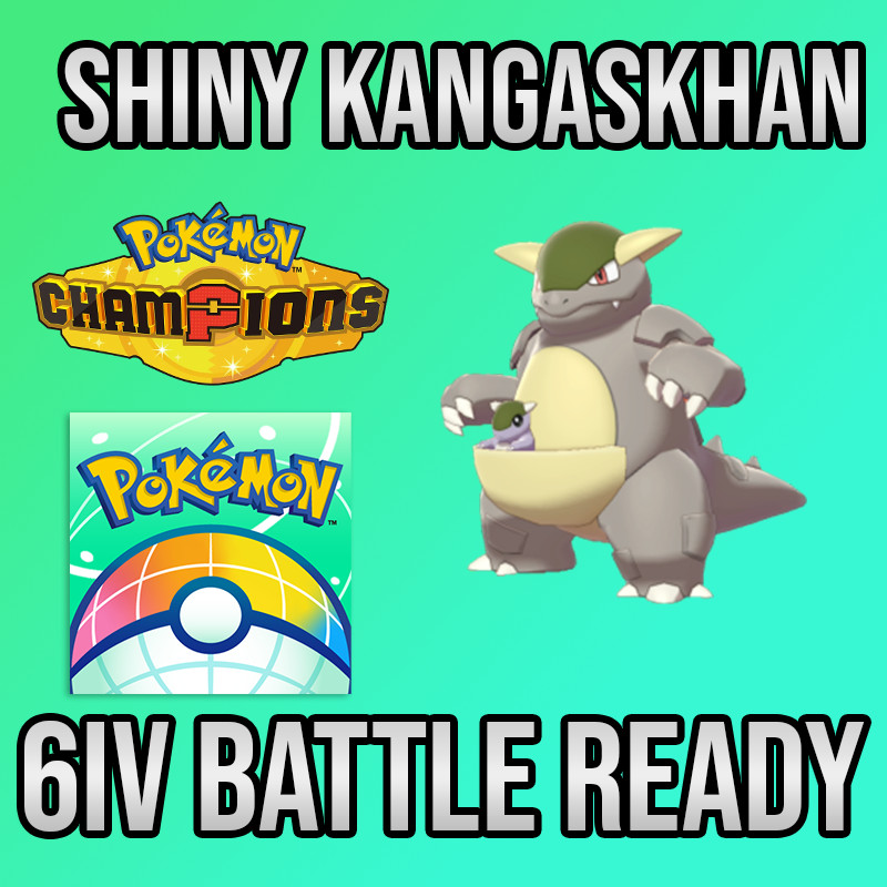 ✨6IV Shiny Kangaskhan✨ Pokemon Champions ✨ Pokemon Home Battle Ready