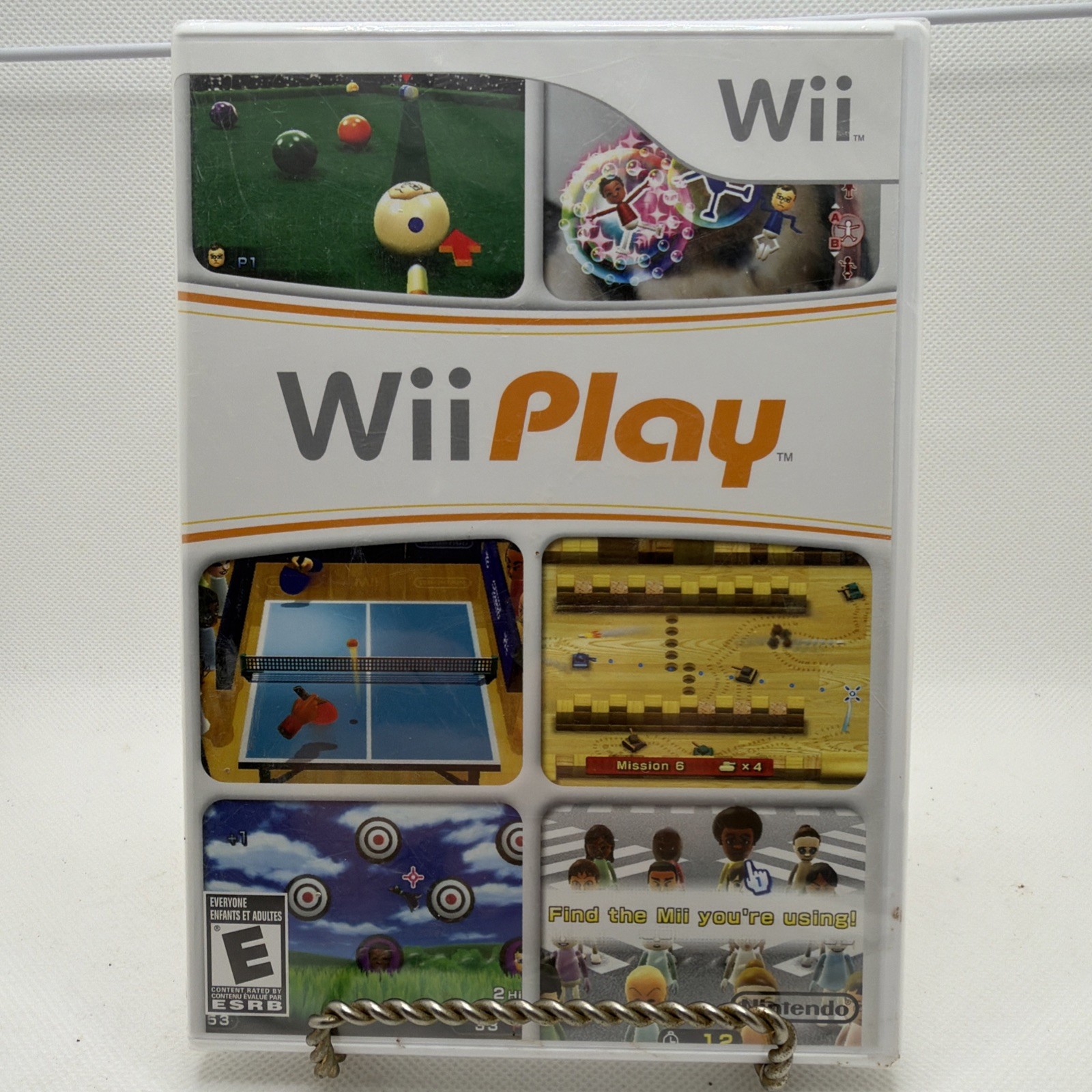Wii Play – Nintendo Wii Brand New Factory Sealed (small tear on back)