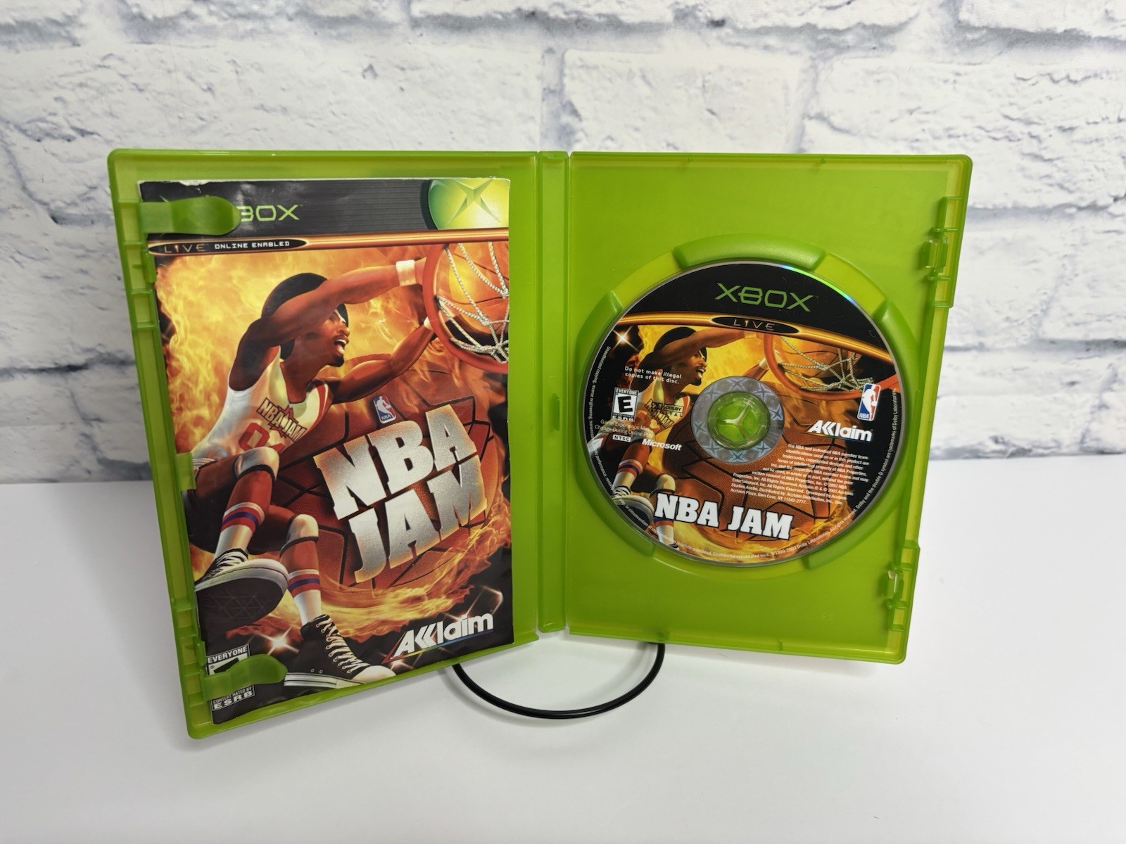 NBA JAM (Original Xbox) CIB Complete w/ Manual & Registration Card – TESTED