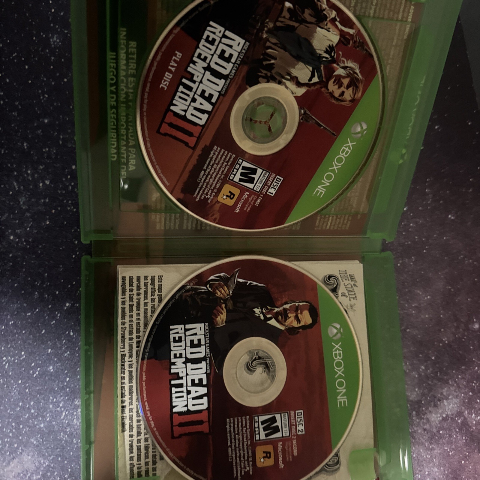 Red Dead Redemption 2 CIB – (Microsoft Xbox One) Spanish Artwork W/ Map