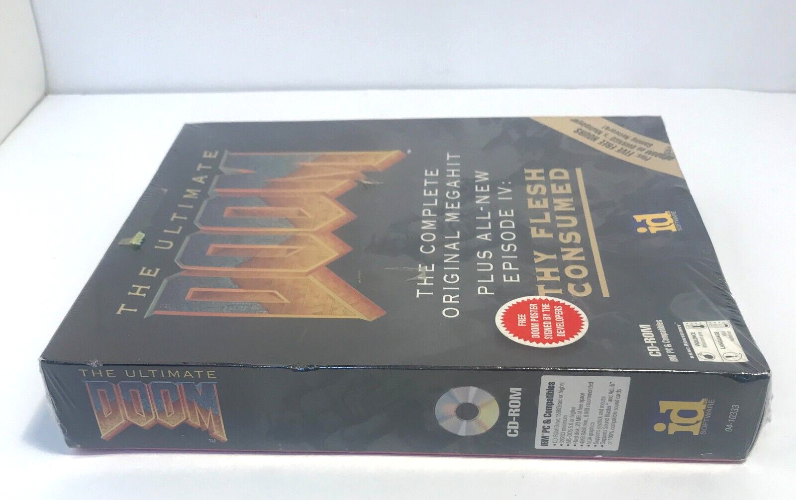 Ultimate Doom (PC, 1995) – The Original Big Box Release READ DESCRIPTION