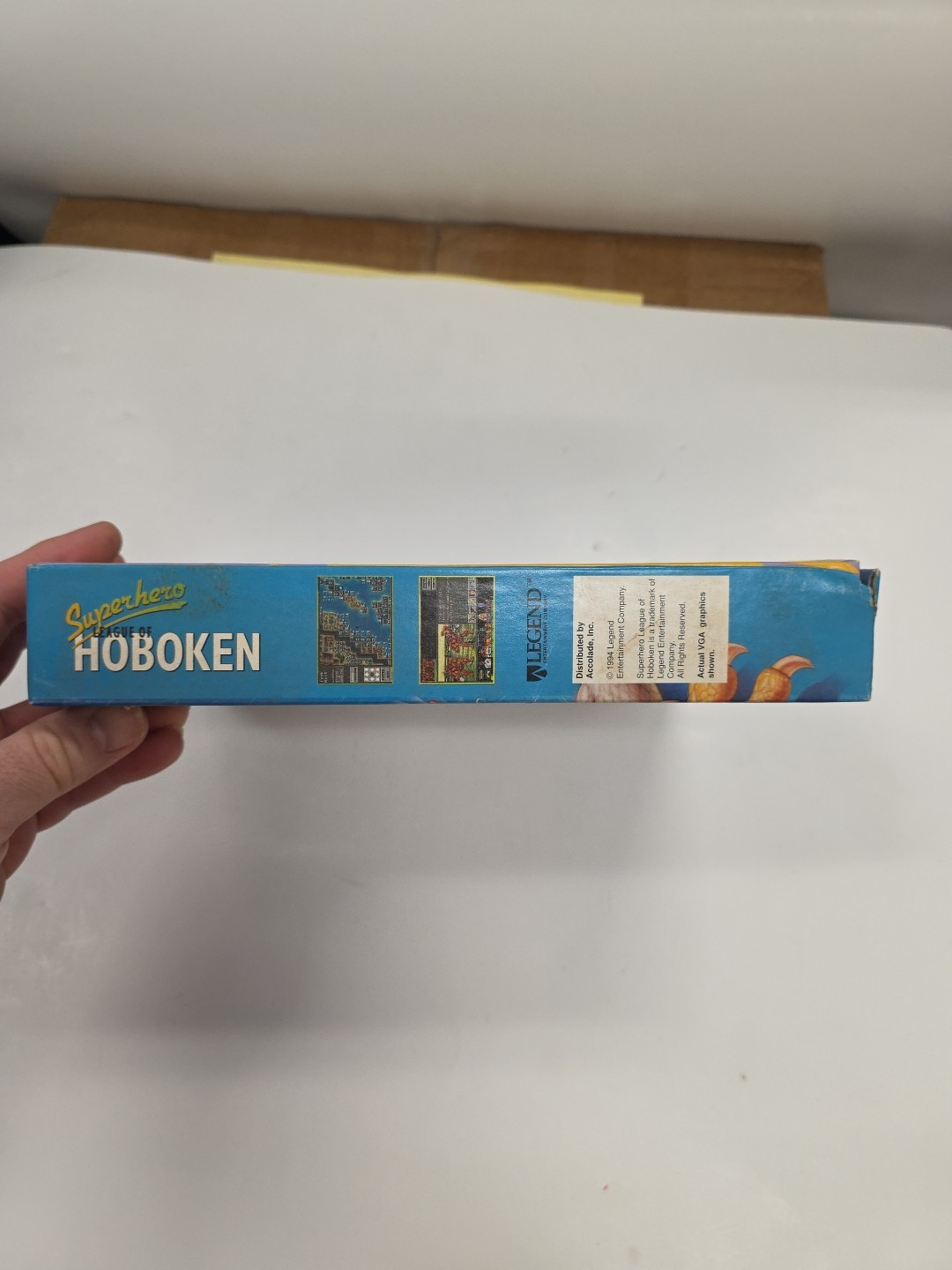 SUPERHERO LEAGUE OF HOBOKEN PC Game in Box / Boxed 3.5″ Floppy Version