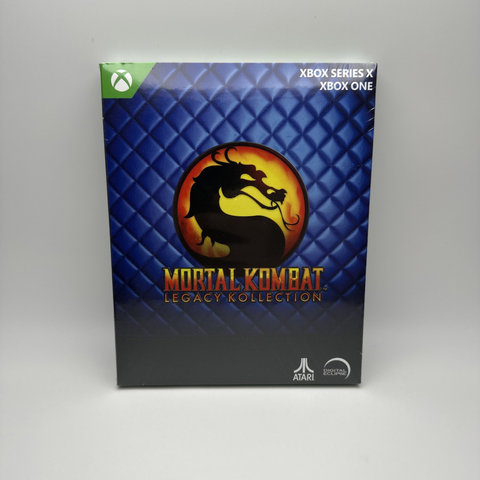 Mortal Kombat Legacy Kollection Xbox Series X / One Limited Run Games Blue Cover