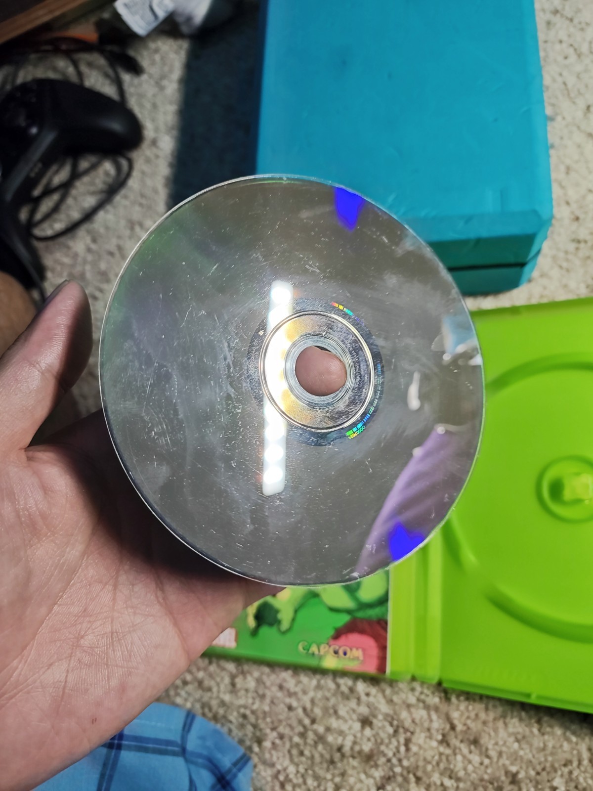 Marvel vs. Capcom 2 (Microsoft Xbox, 2003) Complete