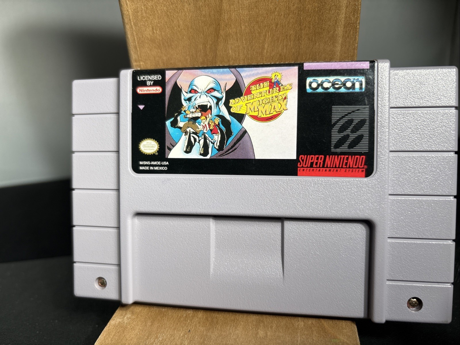 The Adventures of Mighty Max SNES Tested Super Nintendo – Authentic Cartridge