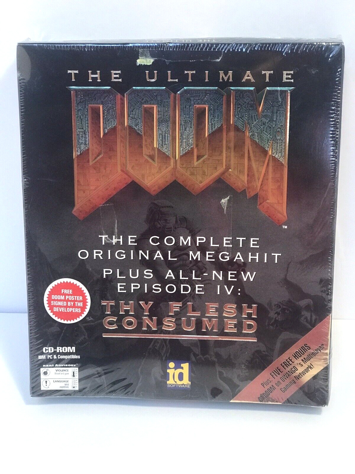 Ultimate Doom (PC, 1995) – The Original Big Box Release READ DESCRIPTION