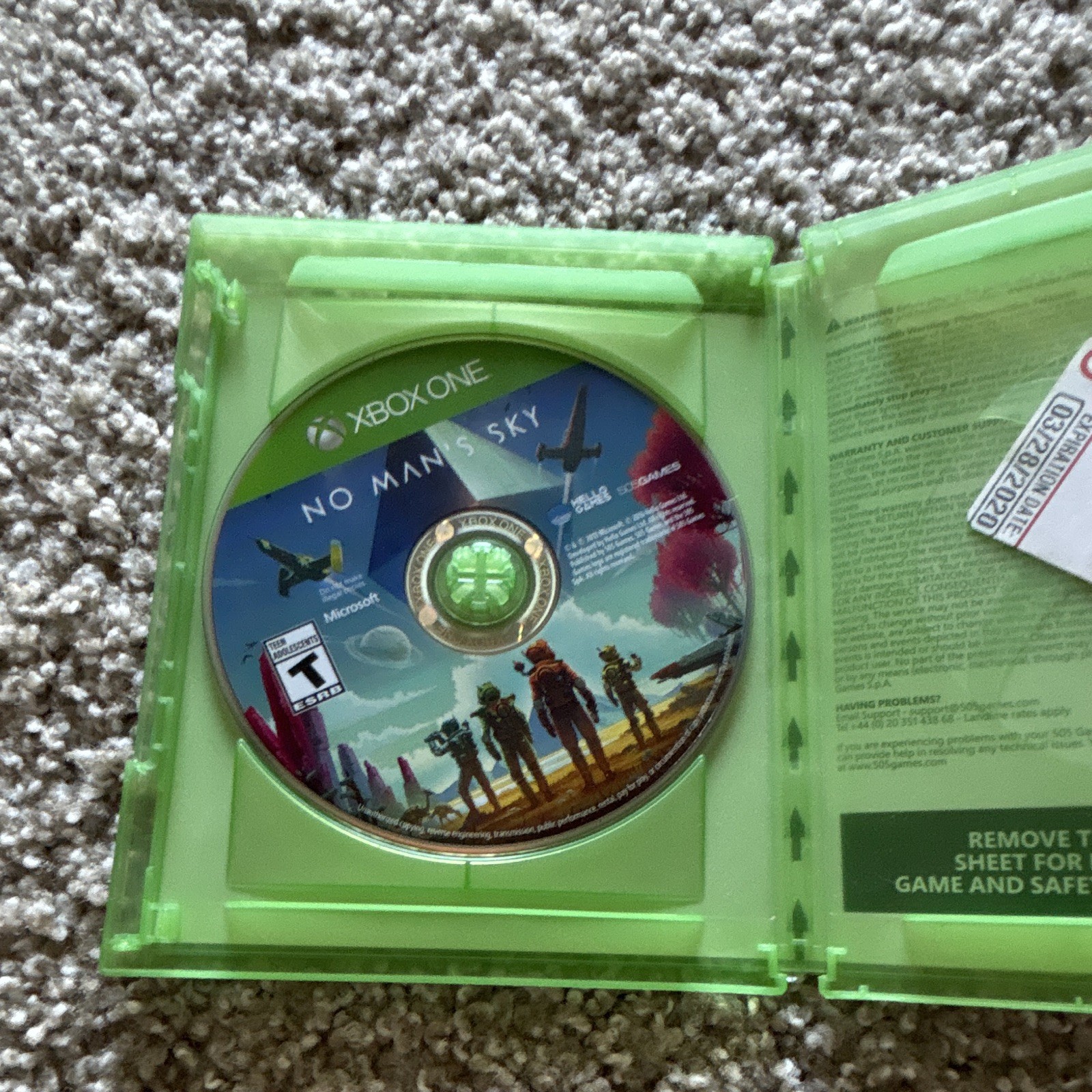 505 Games No Man’s Sky Xbox One Action Adventure Sci-Fi T 4K HDR NTSC