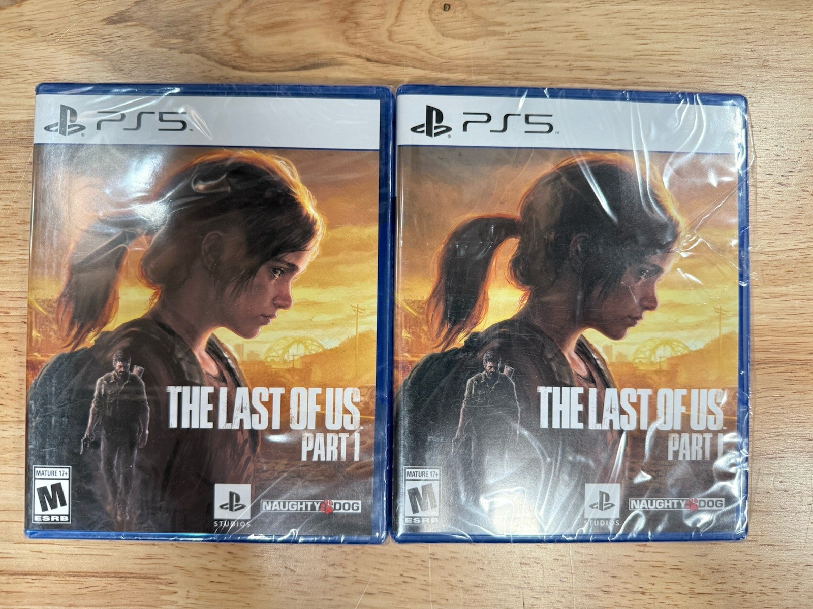 Lot of 2. One Sealed And 1 Ripped Sealed. The Last of Us Part 1 – PlayStation 5