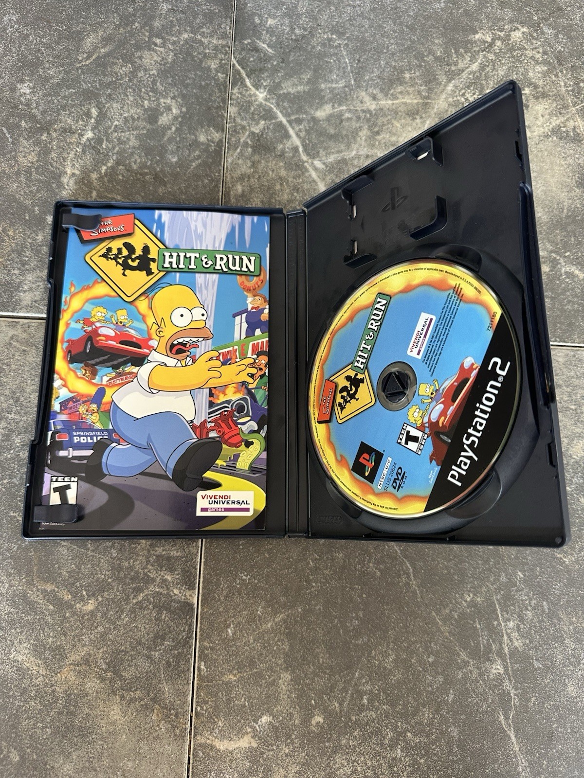 Vivendi The Simpsons: Hit & Run PS2 Multiplayer T Teen NTSC-U/C Action