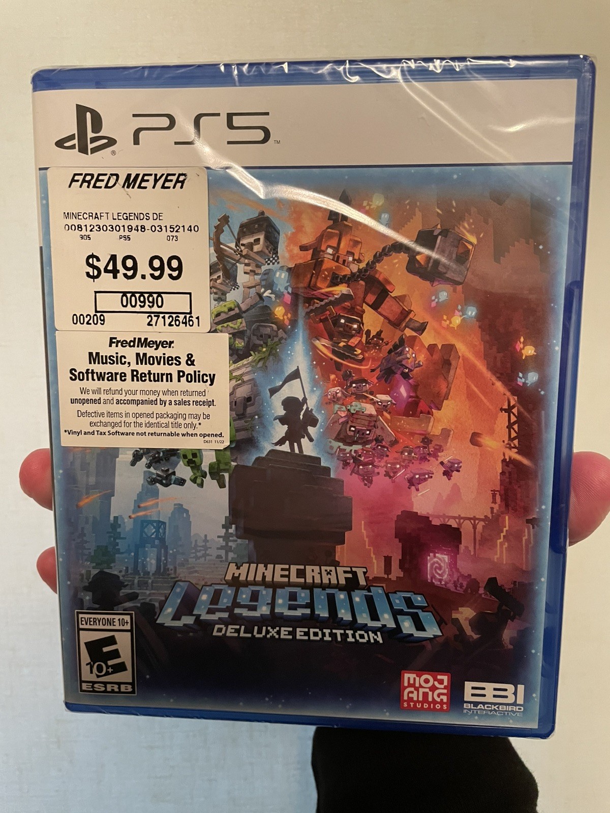 Brand New! Minecraft Legends Deluxe Edition (Sony PlayStation 5 PS5) Sealed