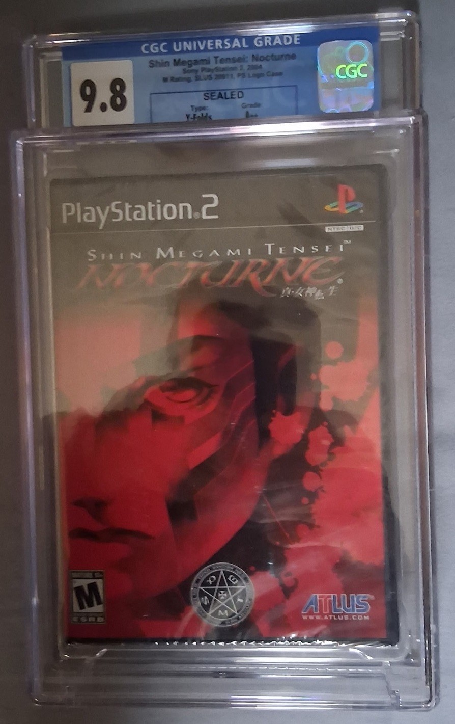 Shin Megami Tensei NOCTURNE 9.8/,A++ PS2