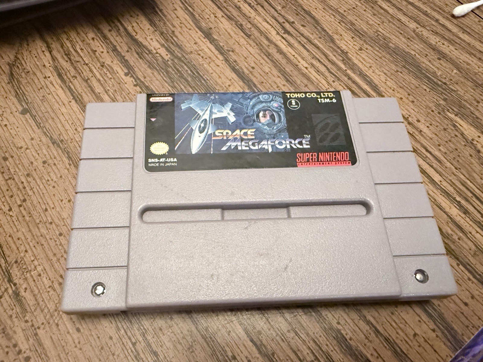 Space Megaforce SNES Game Only