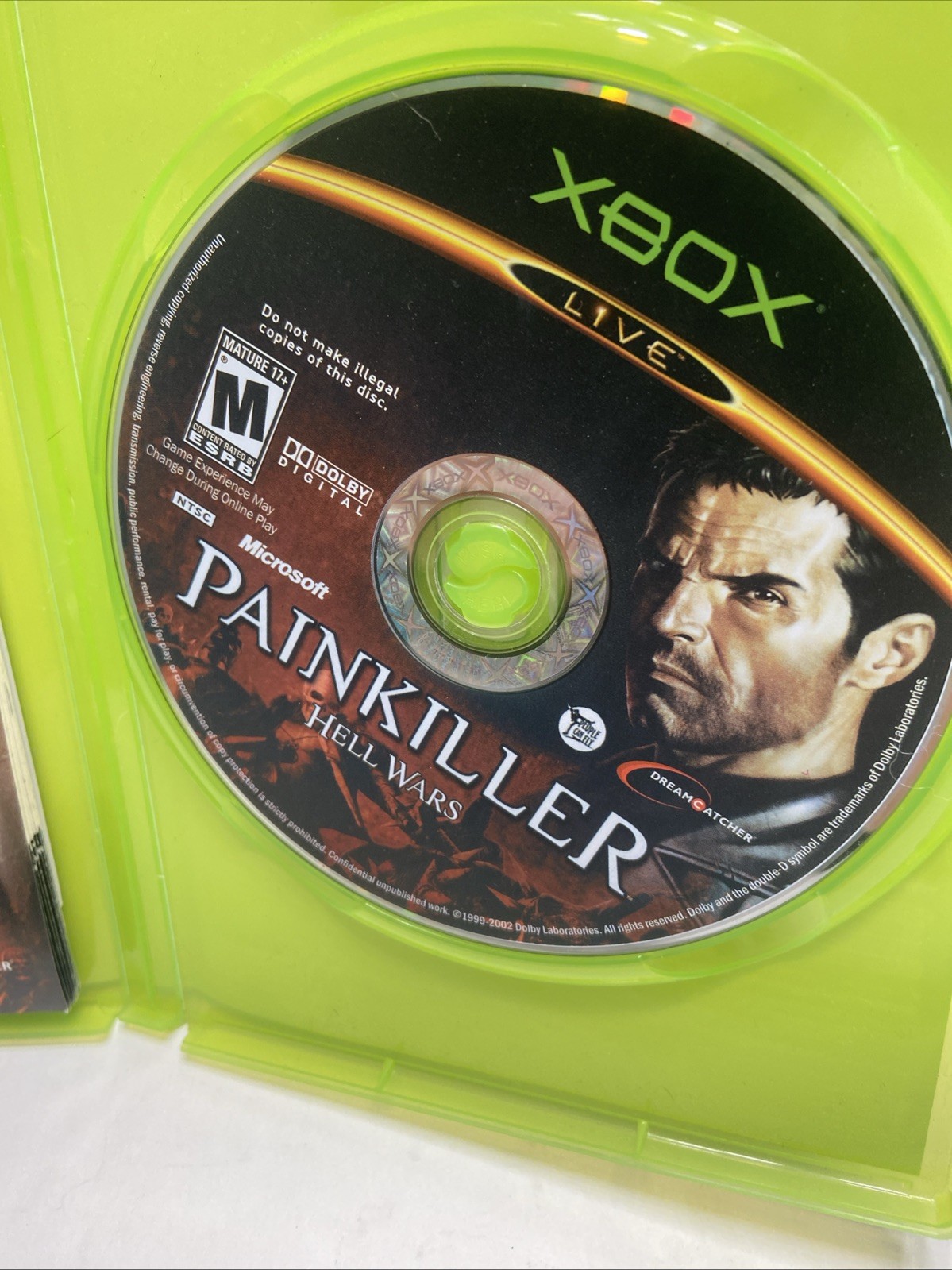 Painkiller: Hell Wars (Microsoft Xbox, 2006) CIB with Manual