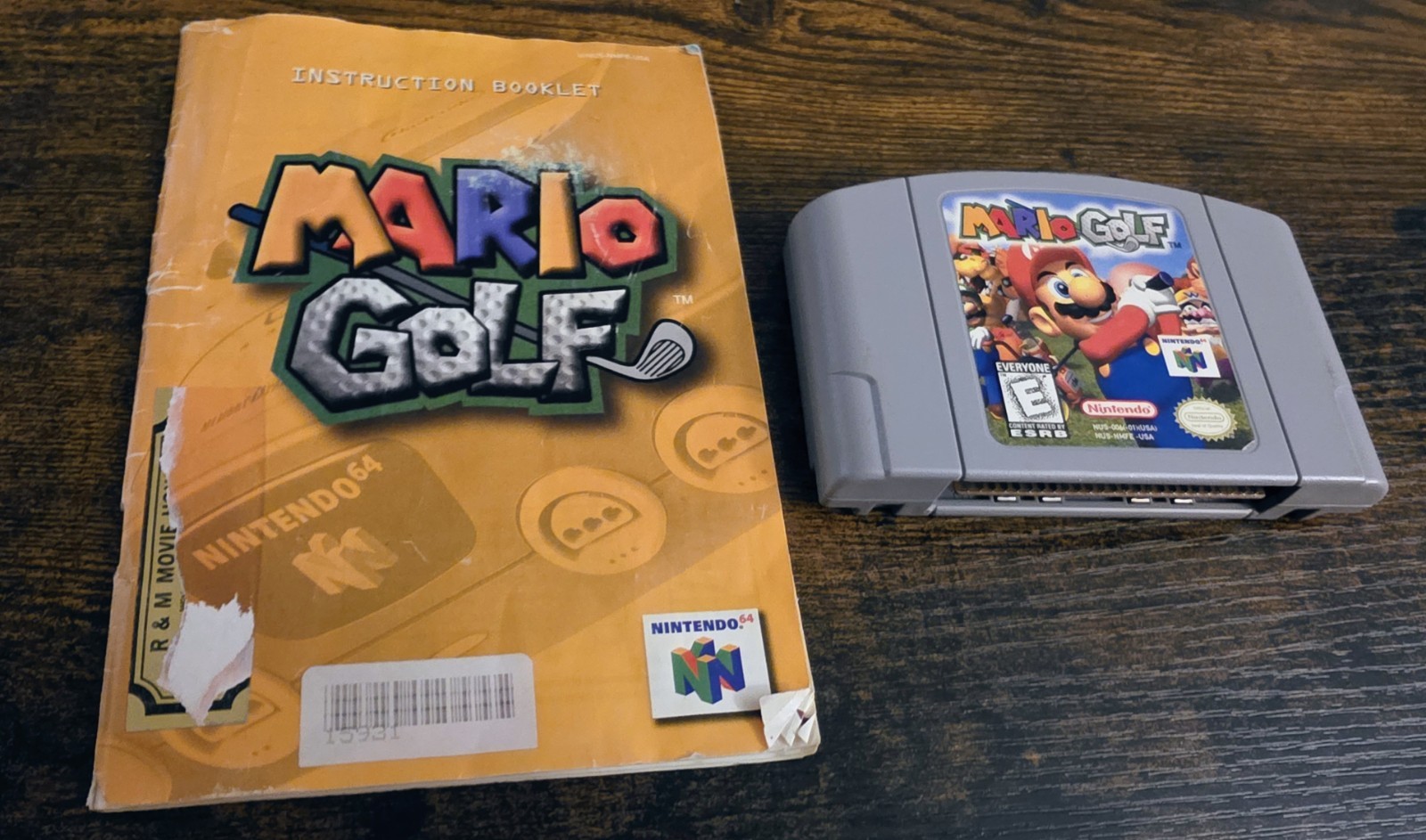 Boxed Mario Golf AUTHENTIC. Nintendo N64 GREAT Working Game. N64 With Booklet.