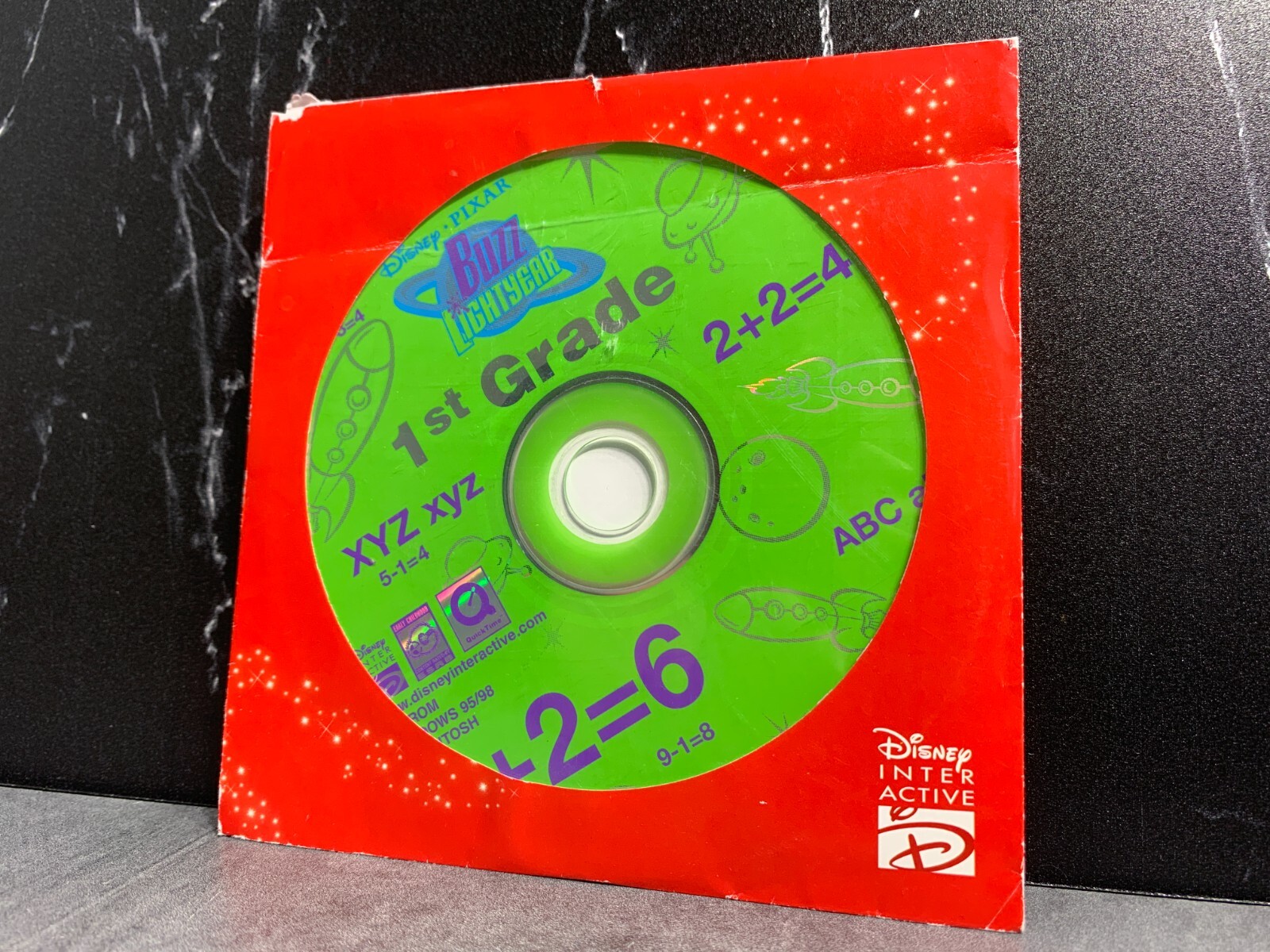 Disney Pixar Learning Buzz Lightyear 1st Grade Ages 5-7 Educational PC Game