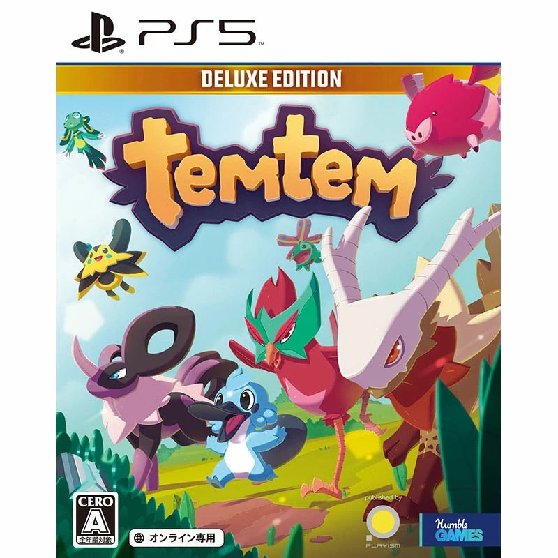 Temtem Deluxe Edition (2022) Brand New Factory Sealed Japan Playstation 5 Import