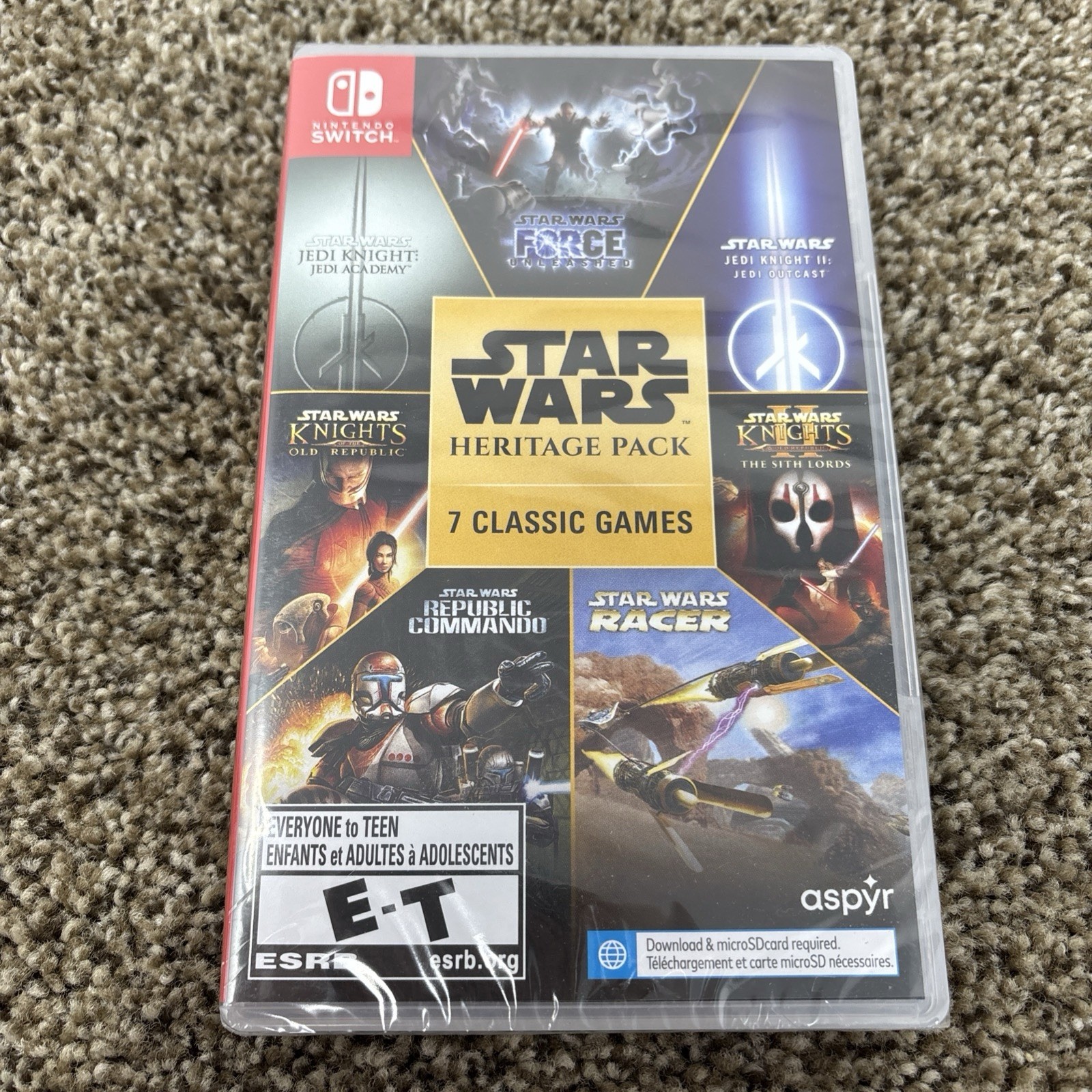 Star Wars Heritage Pack Nintendo Switch Brand New Factory Sealed