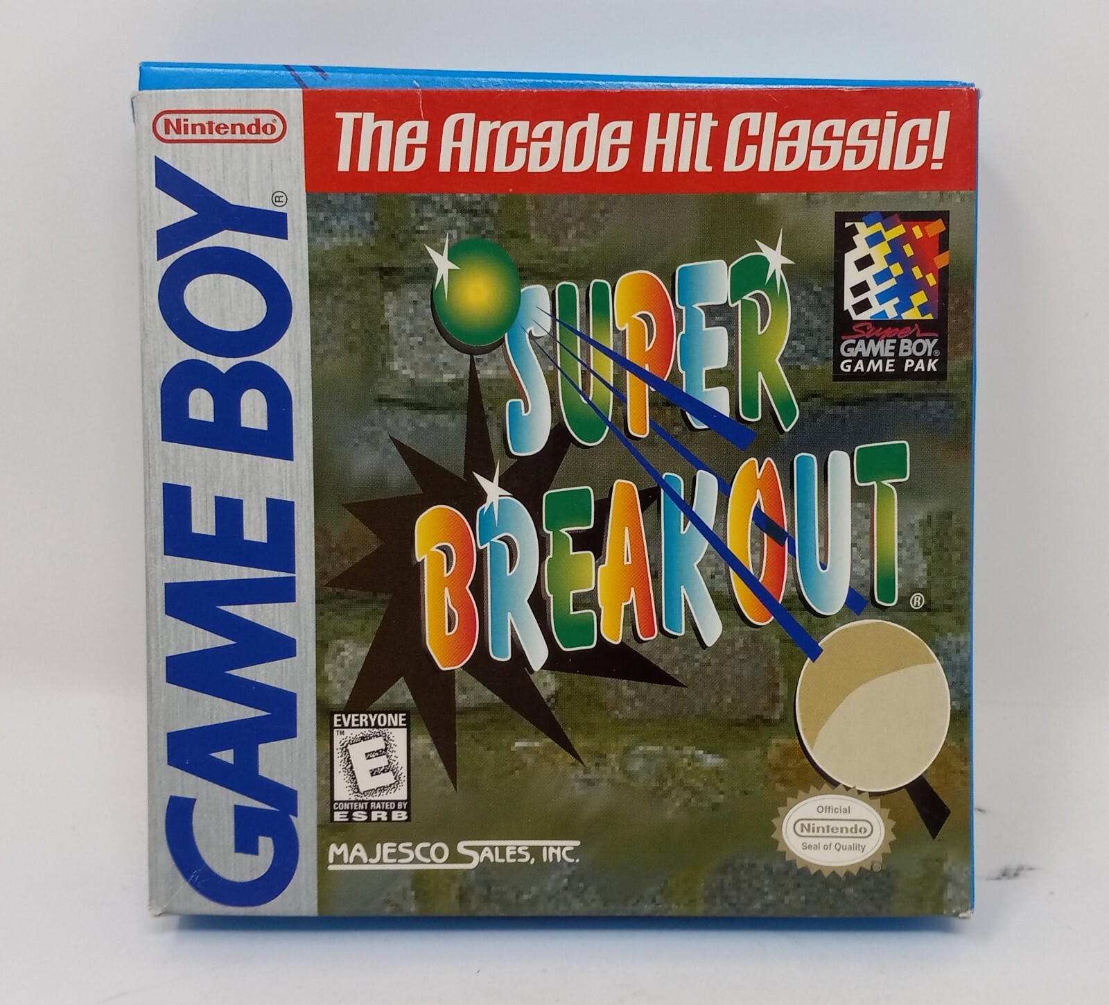 Super Breakout Nintendo Game Boy GameBoy Cartridge and Box Only No Manual