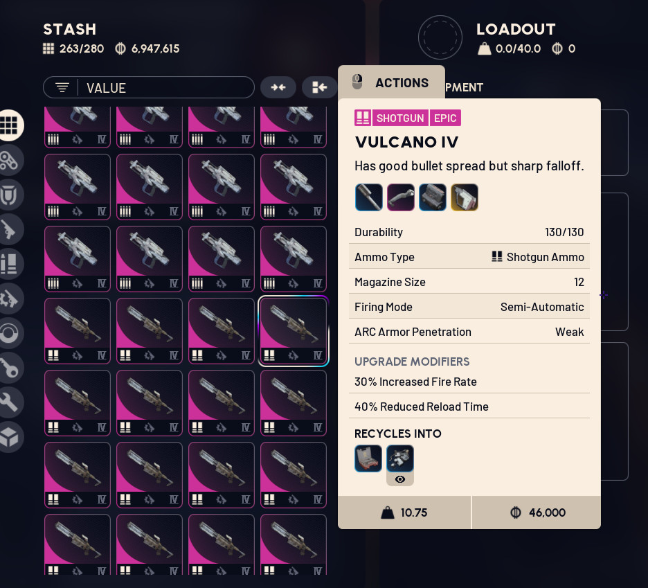 Vulcano IV – Max attachments