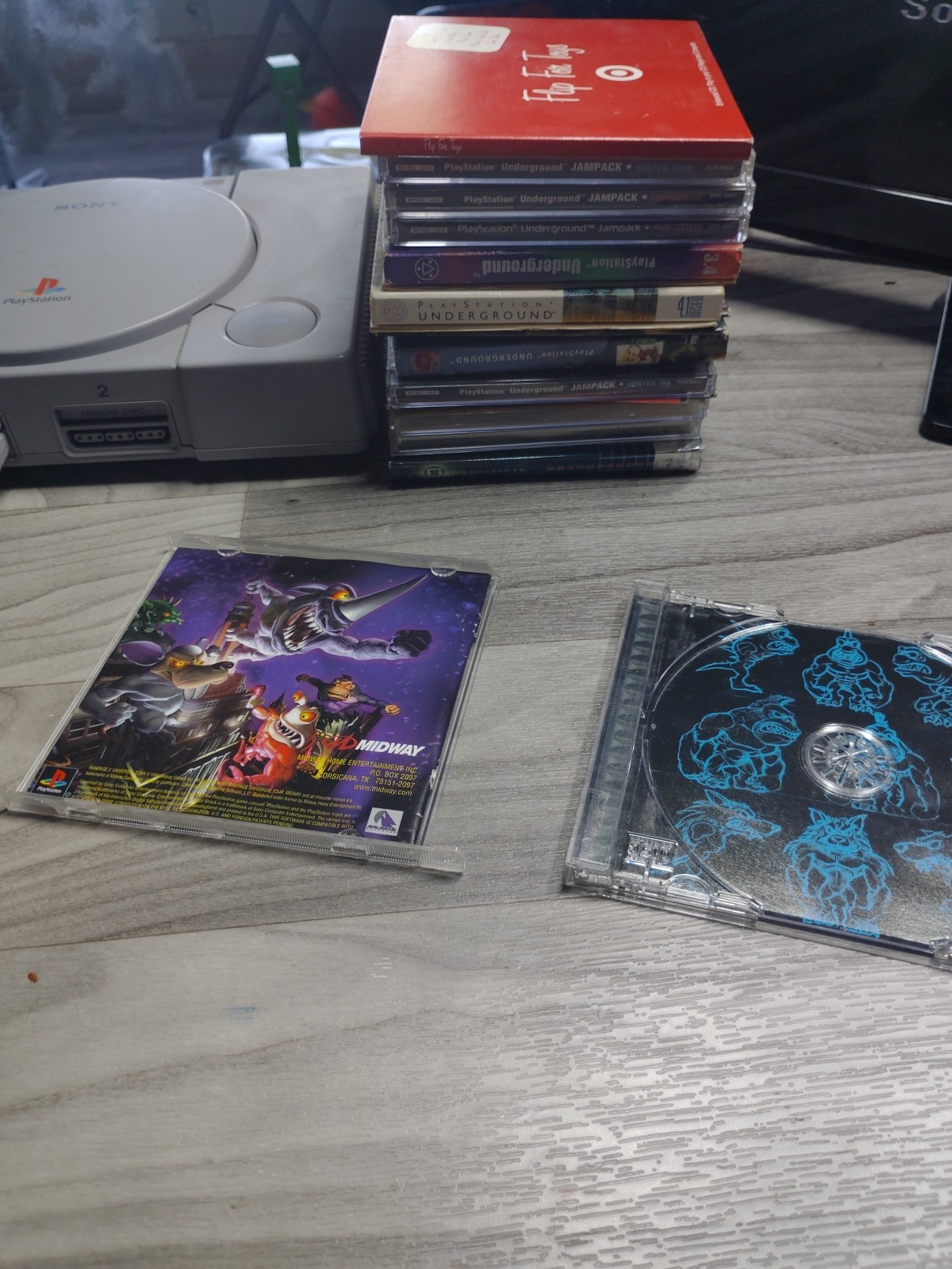 Rampage 2 Universal Tour Sony PlayStation 1 PS1 TESTED