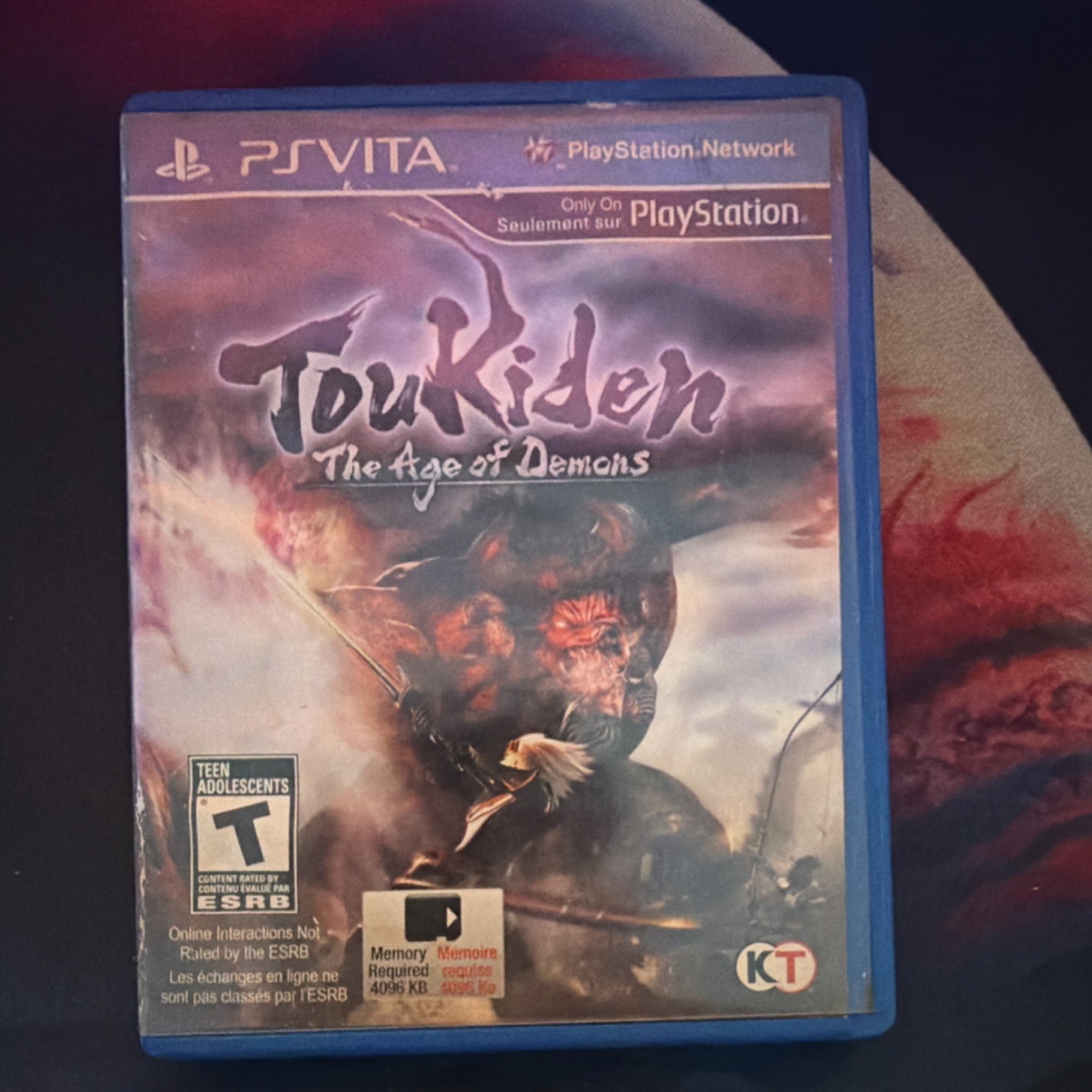 TECMO KOEI Toukiden: The Age of Demons PS Vita 2014 Action Adventure Multiplayer