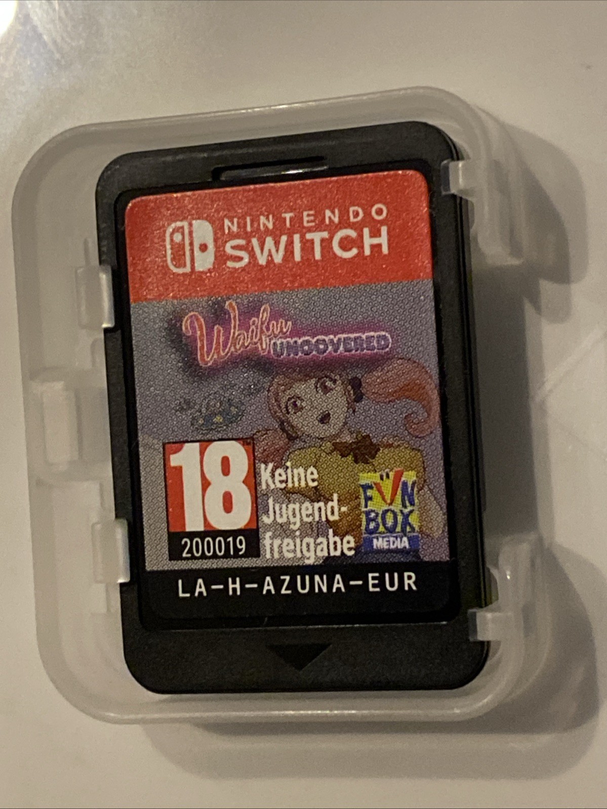 Waifu Uncovered – PAL Nintendo Switch – Complete With Cards