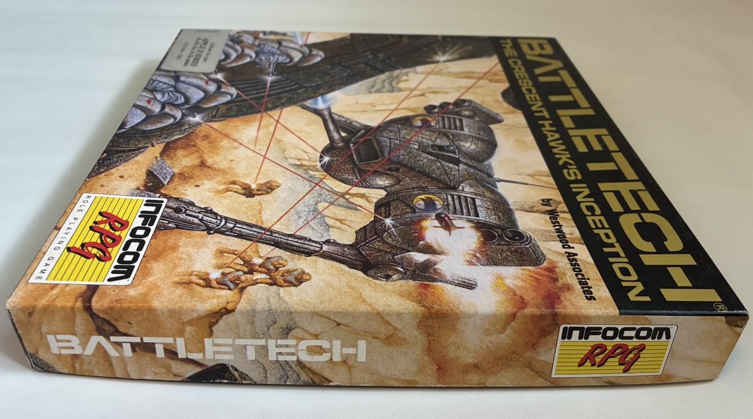 Battletech The Crescent Hawk’s Inception Apple II Series INFOCOM RPG 1988