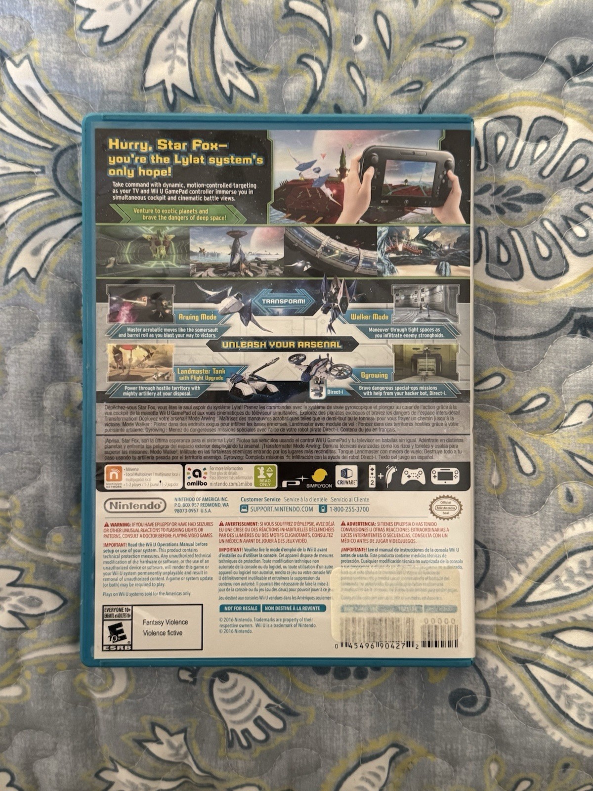 Star Fox Zero – Nintendo Wii U