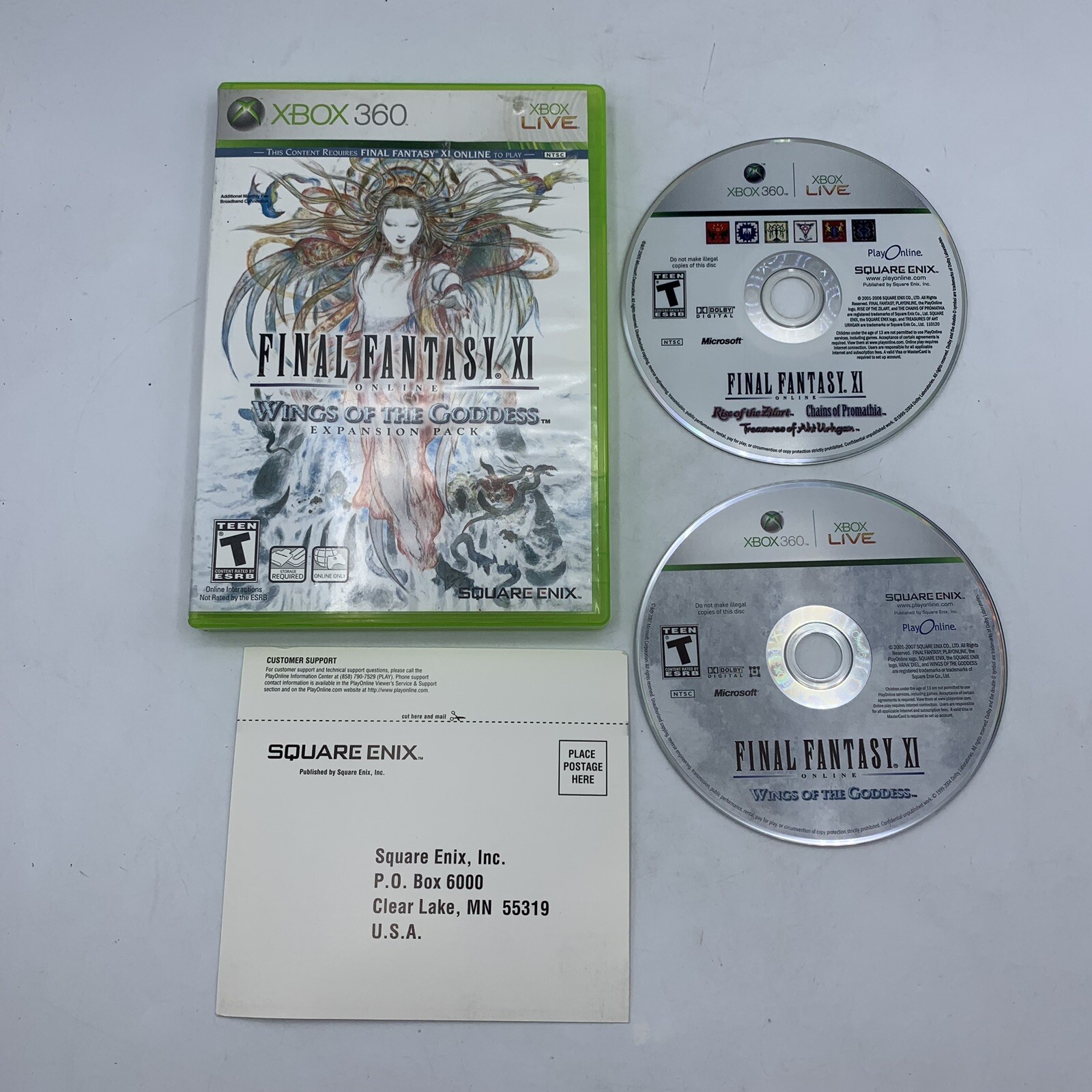 Final Fantasy XI Online: Wings of the Goddess Expansion Pack – Xbox 360