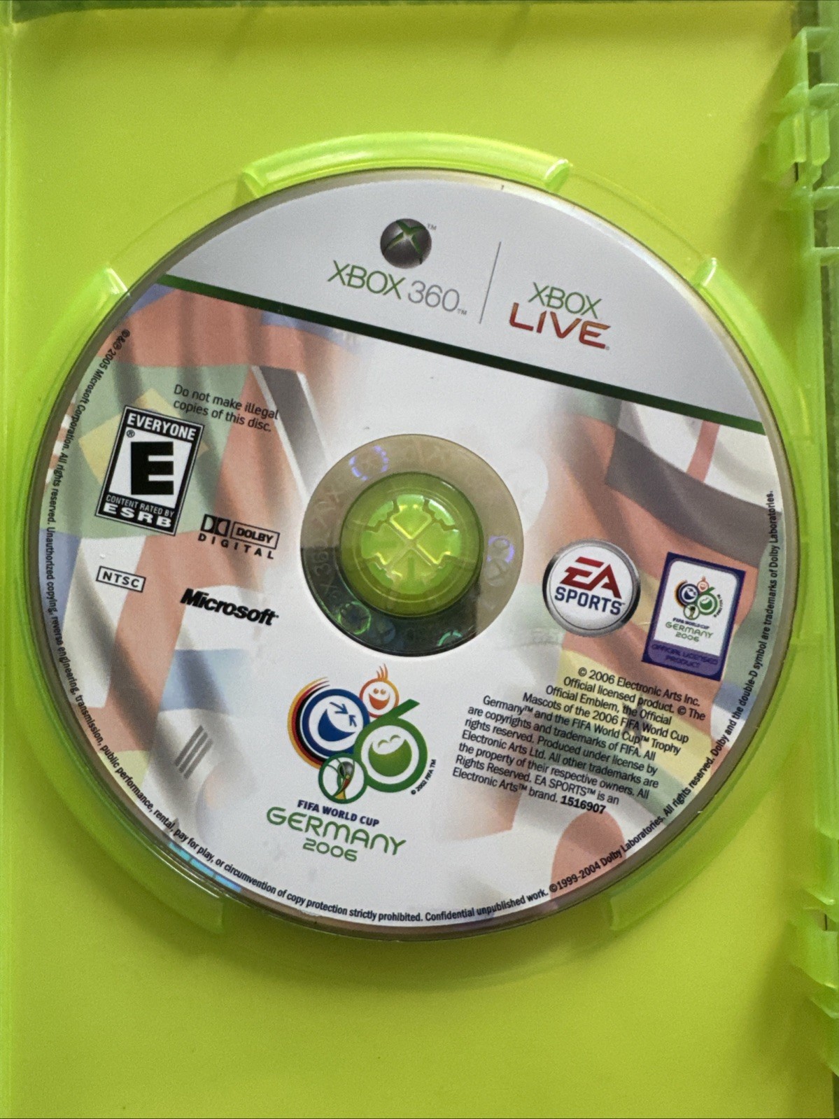 2006 FIFA World Cup Germany Xbox 360