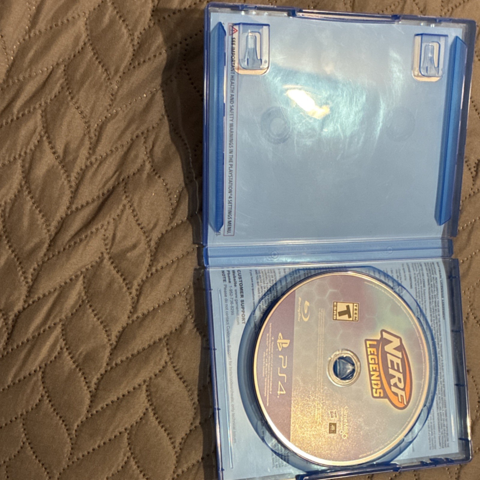 GameMill Entertainment Nerf Legends PS4 Action Game Blu-ray Disc T Rating