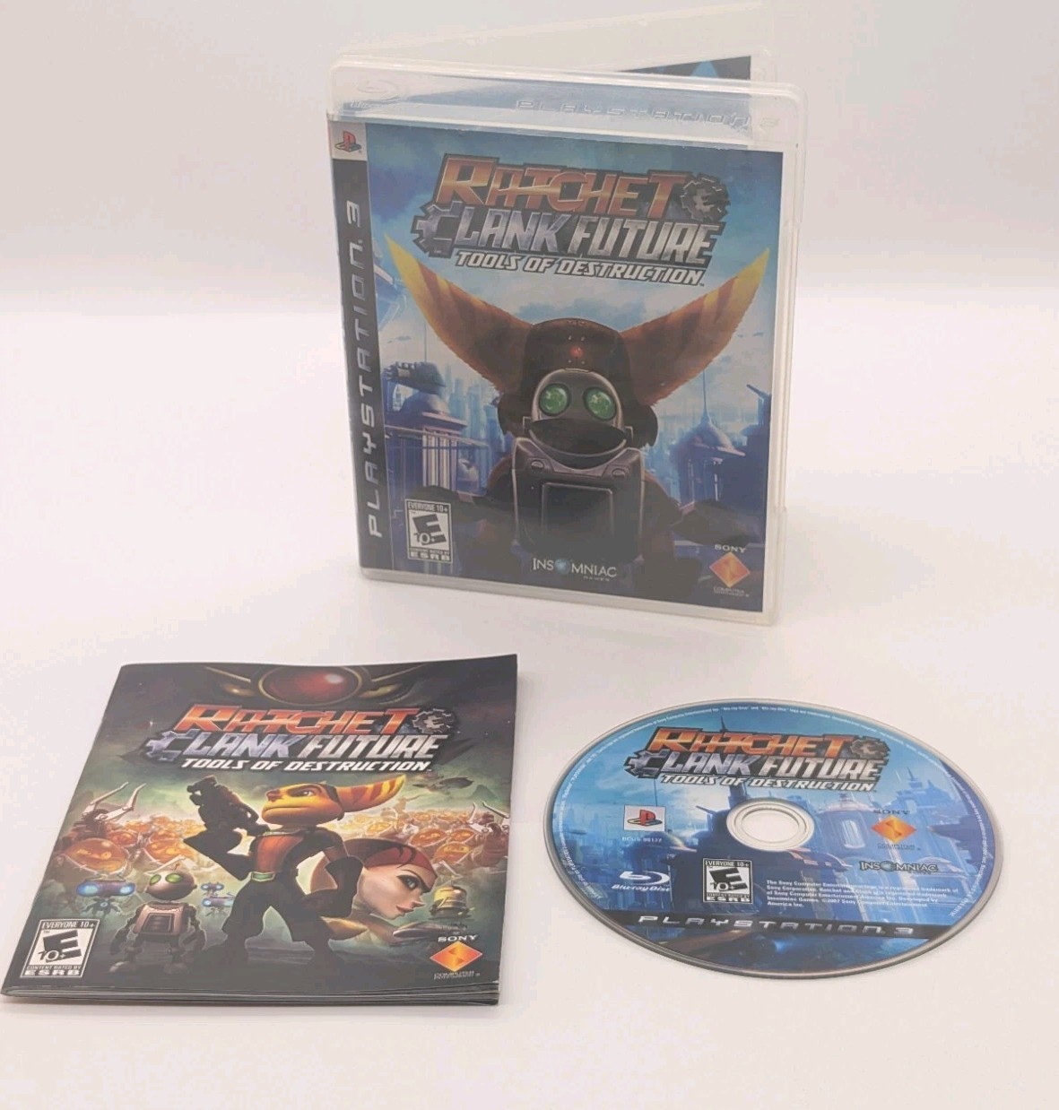 Ratchet & Clank Future: Tools of Destruction PS3(Complete W/ Manual) Ships Free!