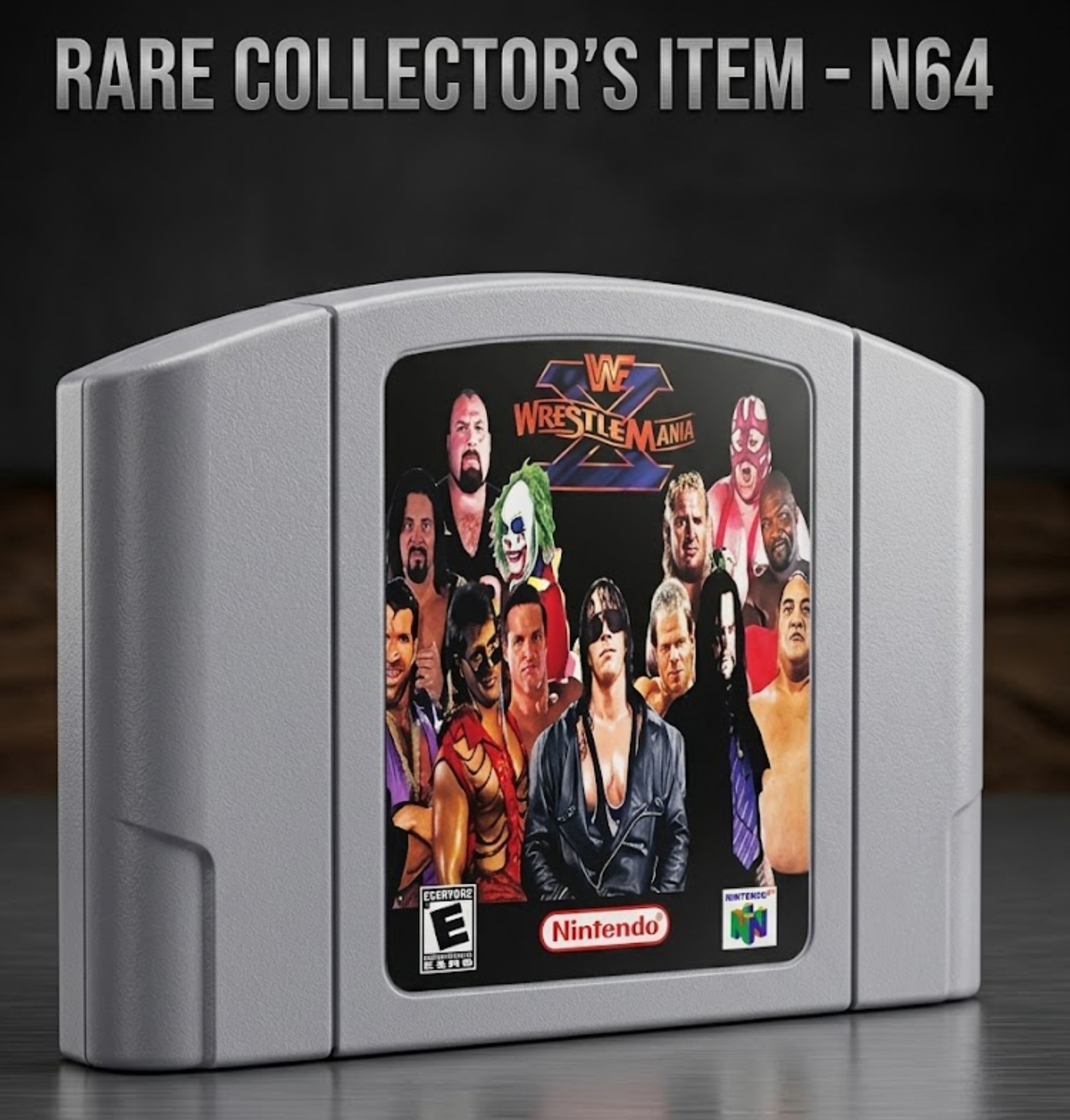 WWF WrestleMania X N64 Wrestling Game Cartridge Classic Retro Fighting Action