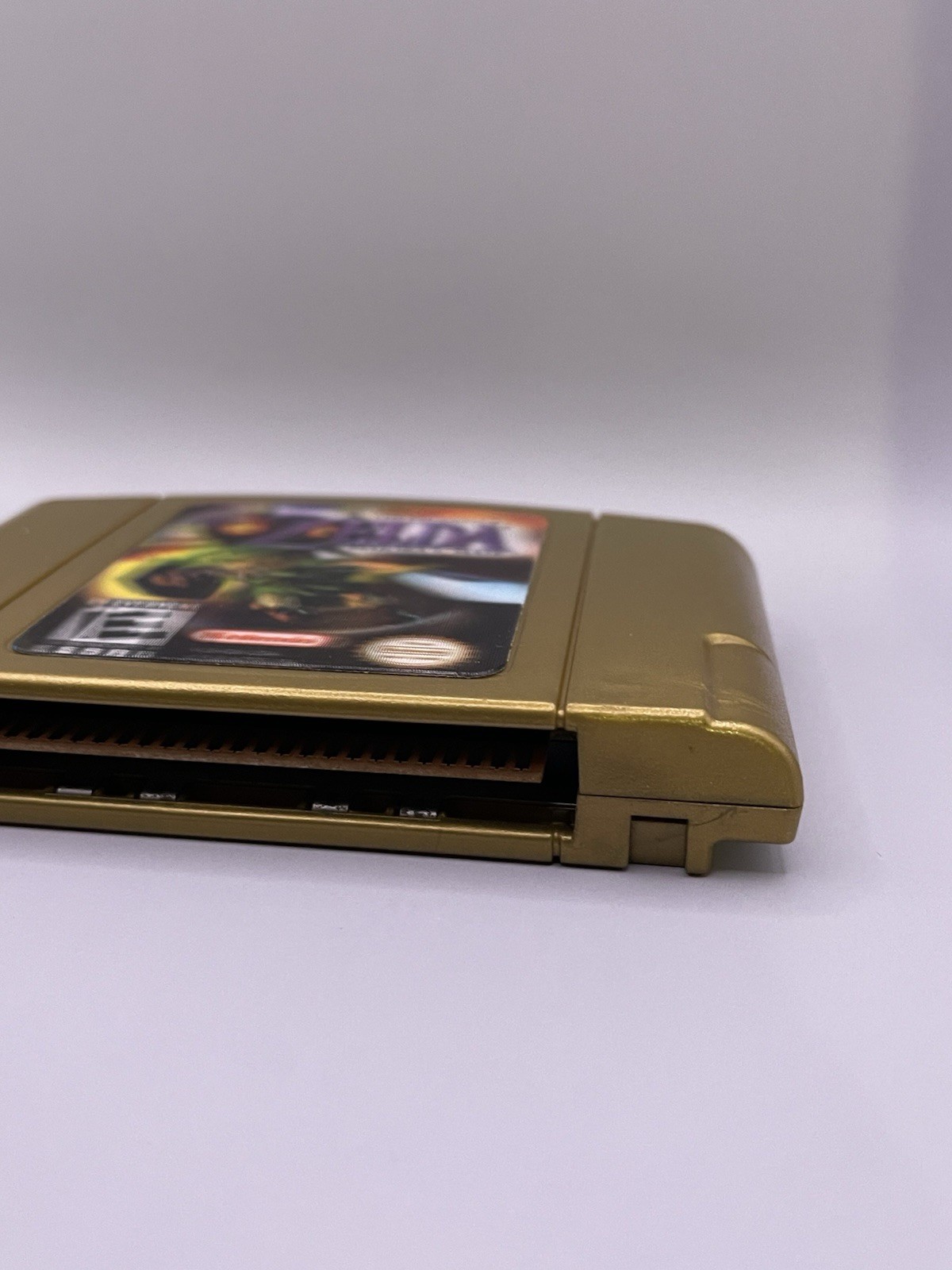 Legend of Zelda: Majora’s Mask Golden Holographic Collector’s Edition N64 Rare🔥