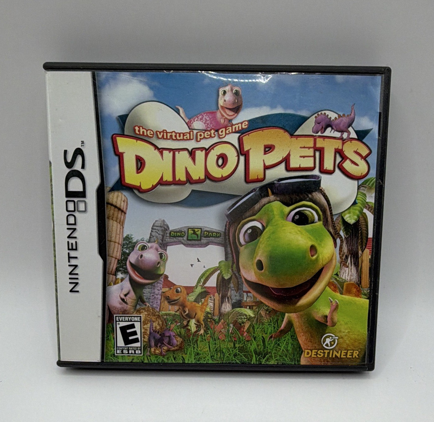 Destineer Dino Pets Nintendo DS Complete w/ Manual & Case E NTSC-U/C Virtual Pet