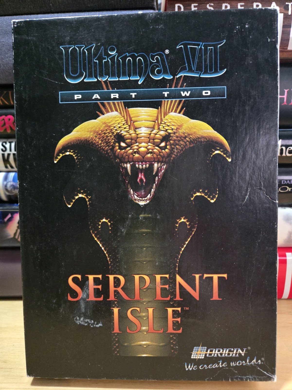 Vintage CIB Ultima VII Part 2 Serpent Isle 3.5″ Disk Game Big Box (IBM PC) Rare
