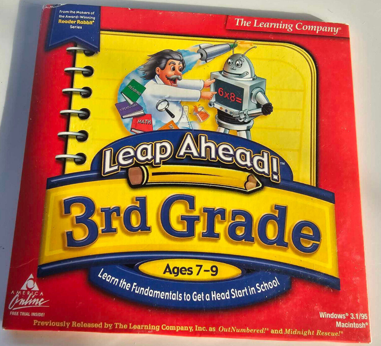 Leap Ahead 3rd Third Grade Ages 7-9 PC Learning Company