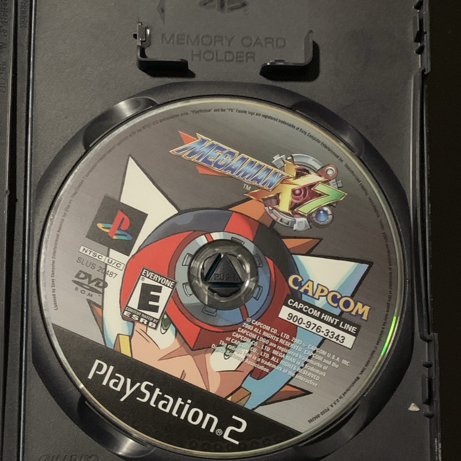 Capcom Mega Man X7 PS2 NTSC-U/C (US/Canada) E-Everyone Manual Included