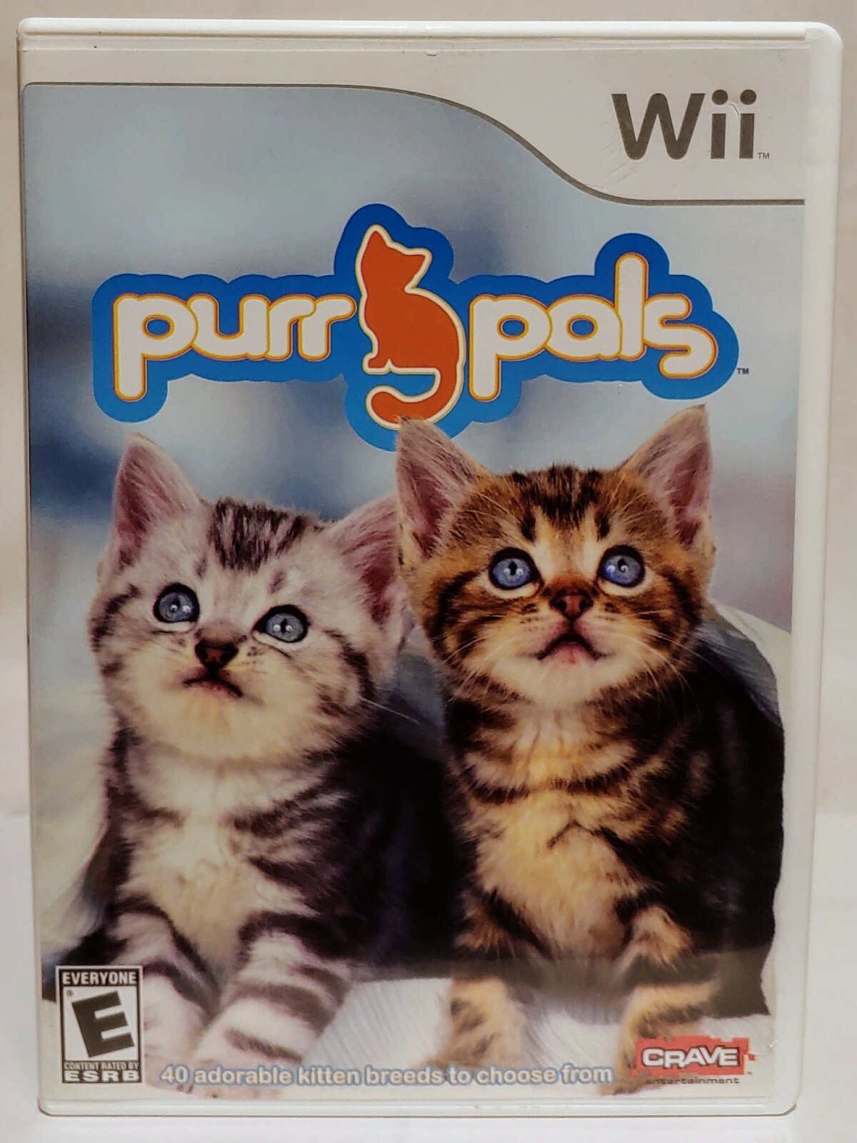Purr Pals Nintendo Wii COMPLETE ! NICE !