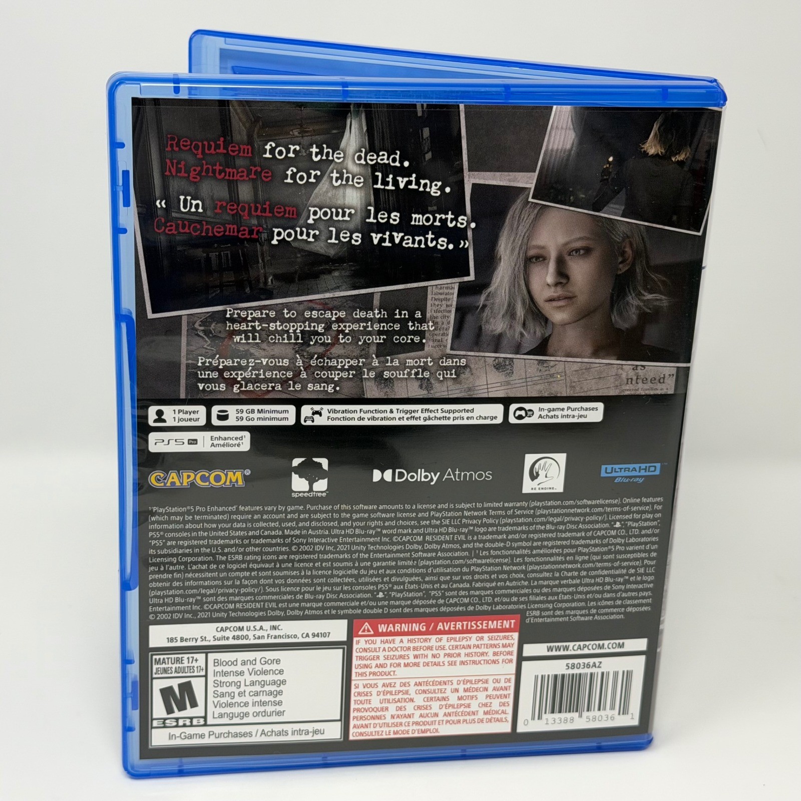 Split Fiction + Resident Evil Requiem PS5 Game Bundle PlayStation 5 Lot