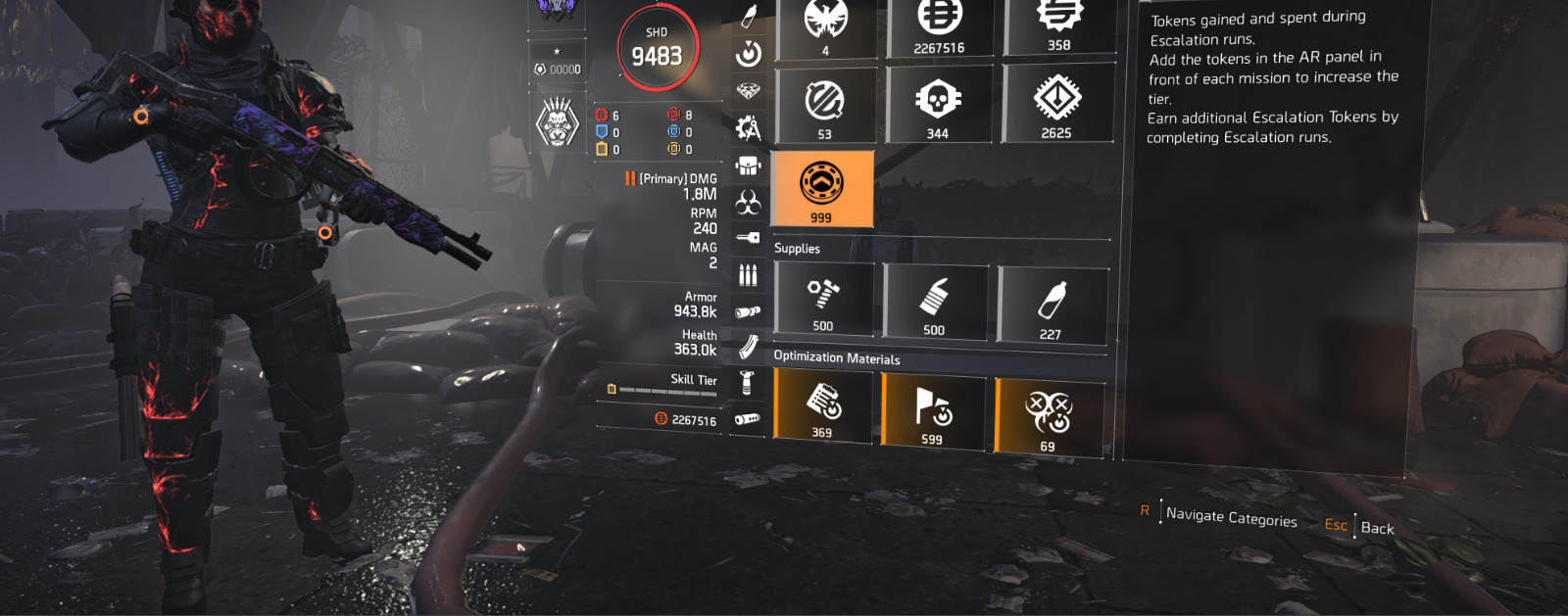 Tom Clancy’s The Division 2 Escalation Tokens (999)