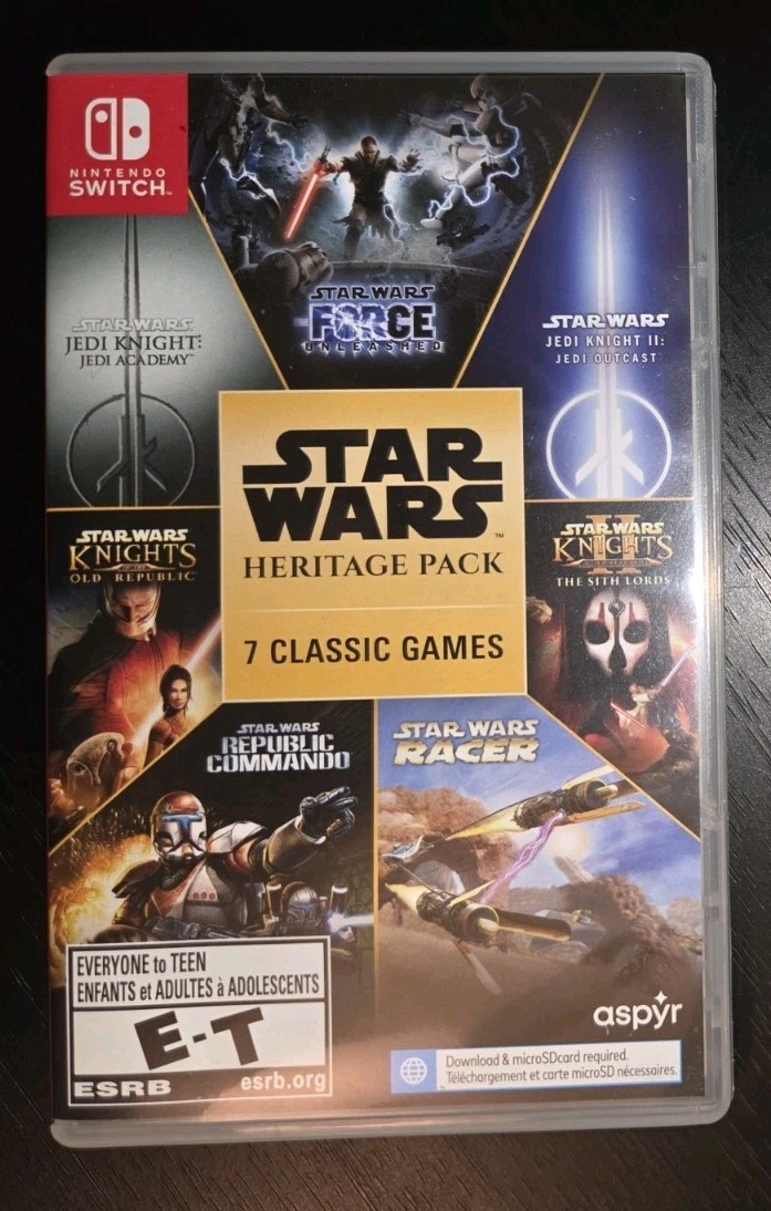 Star Wars Heritage Pack Nintendo Switch / Switch 2 KotOR 1 & 2 Republic Commando