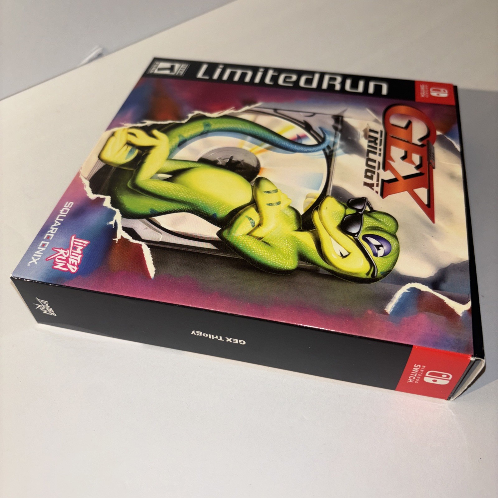 GEX TRILOGY CLASSIC EDITION FOR COLLECTORS LIMITED RUN GAMES SOUNDTRACK SWITCH