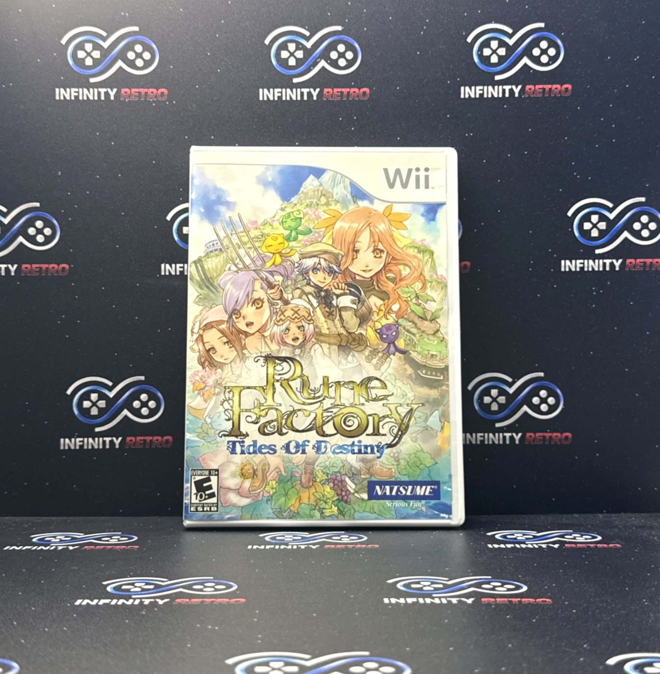 Rune Factory: Tides of Destiny Nintendo Wii CIB Refurbished Tested Free Shipping