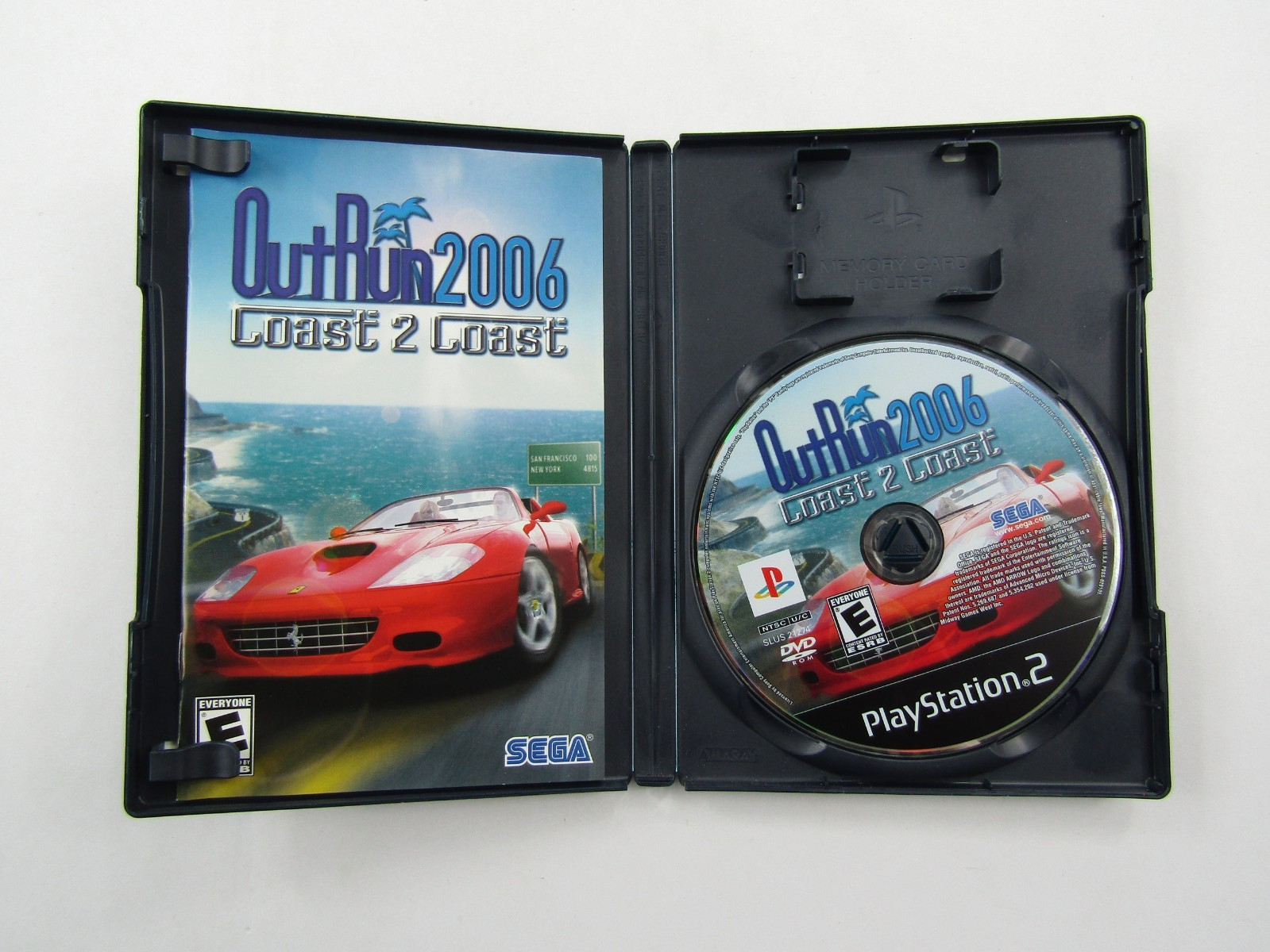 Outrun 2006 Coast 2 Coast PS2 Video Game Playstation 2 Sega CIB Complete