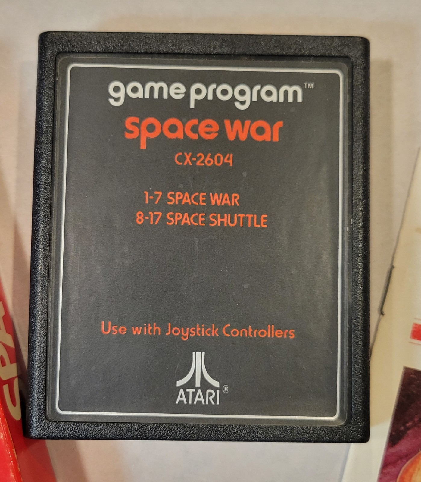 1978 Space War Atari 2600 Video Game Complete in Box w/ Manual Tested CIB