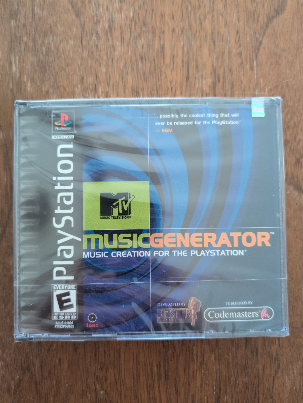 MTV Music Generator for (PS1, Sony PlayStation 1) Brand New And Sealed – Read