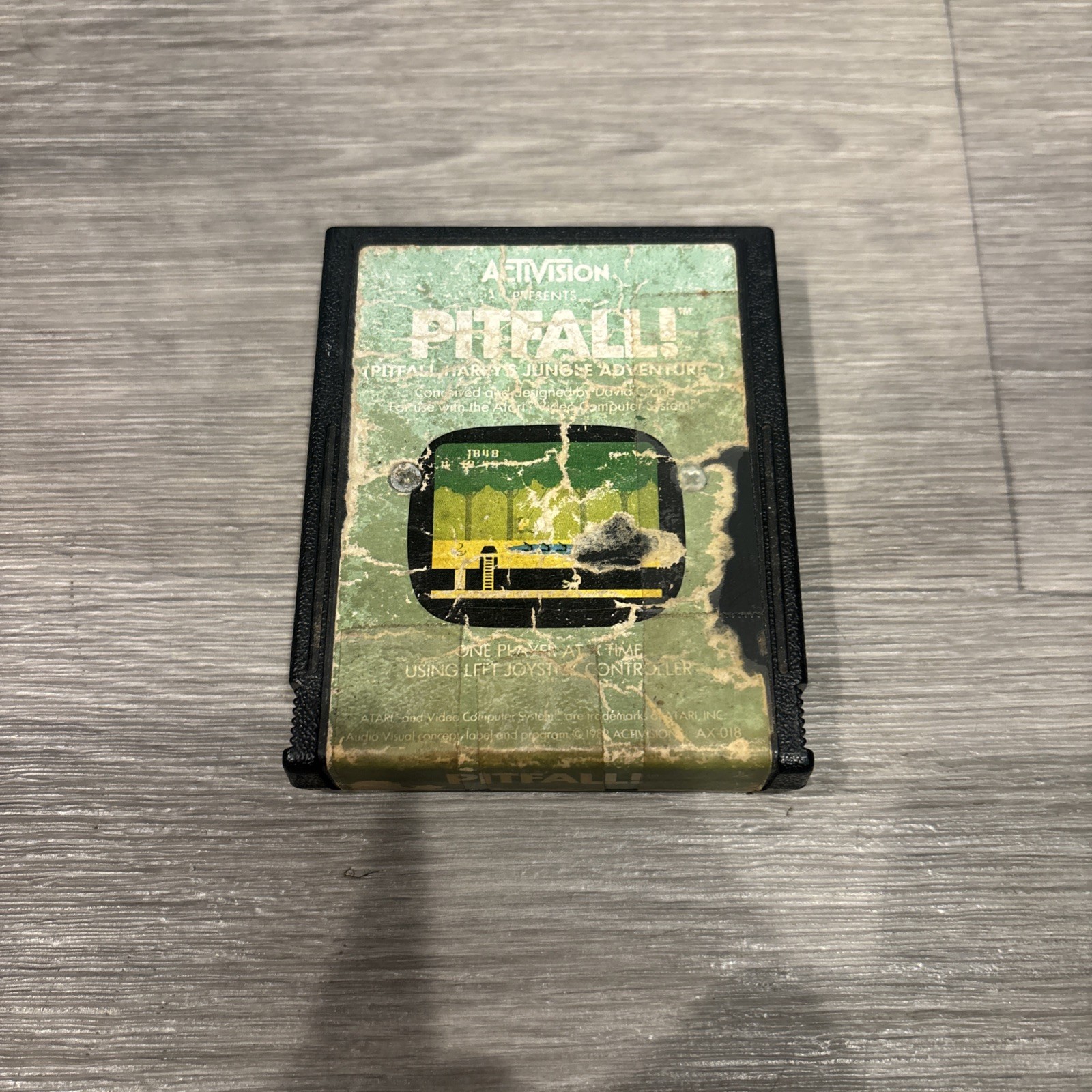 Pitfall Atari 2600 Activision Jungle Platform Adventure Classic Retro Tested