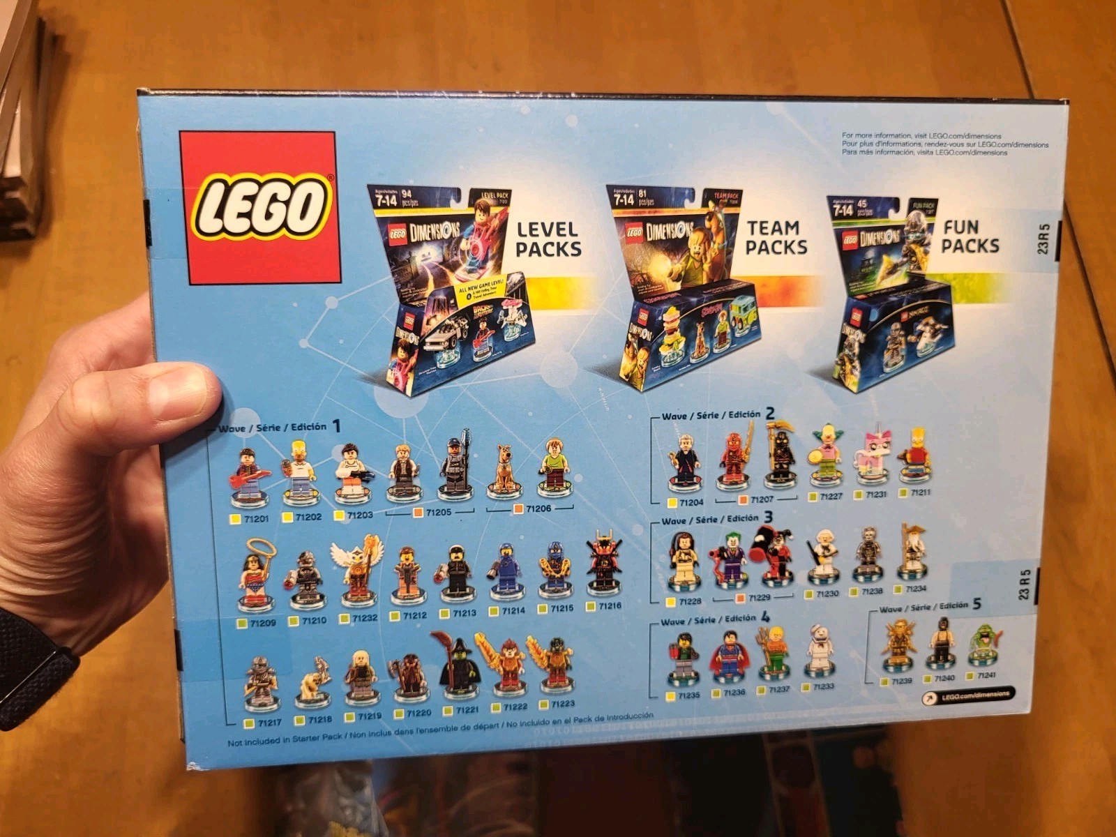 Xbox One Lego Dimensions Starter Pack 71172 Ages 7-14 269 Pieces NO BOX READ
